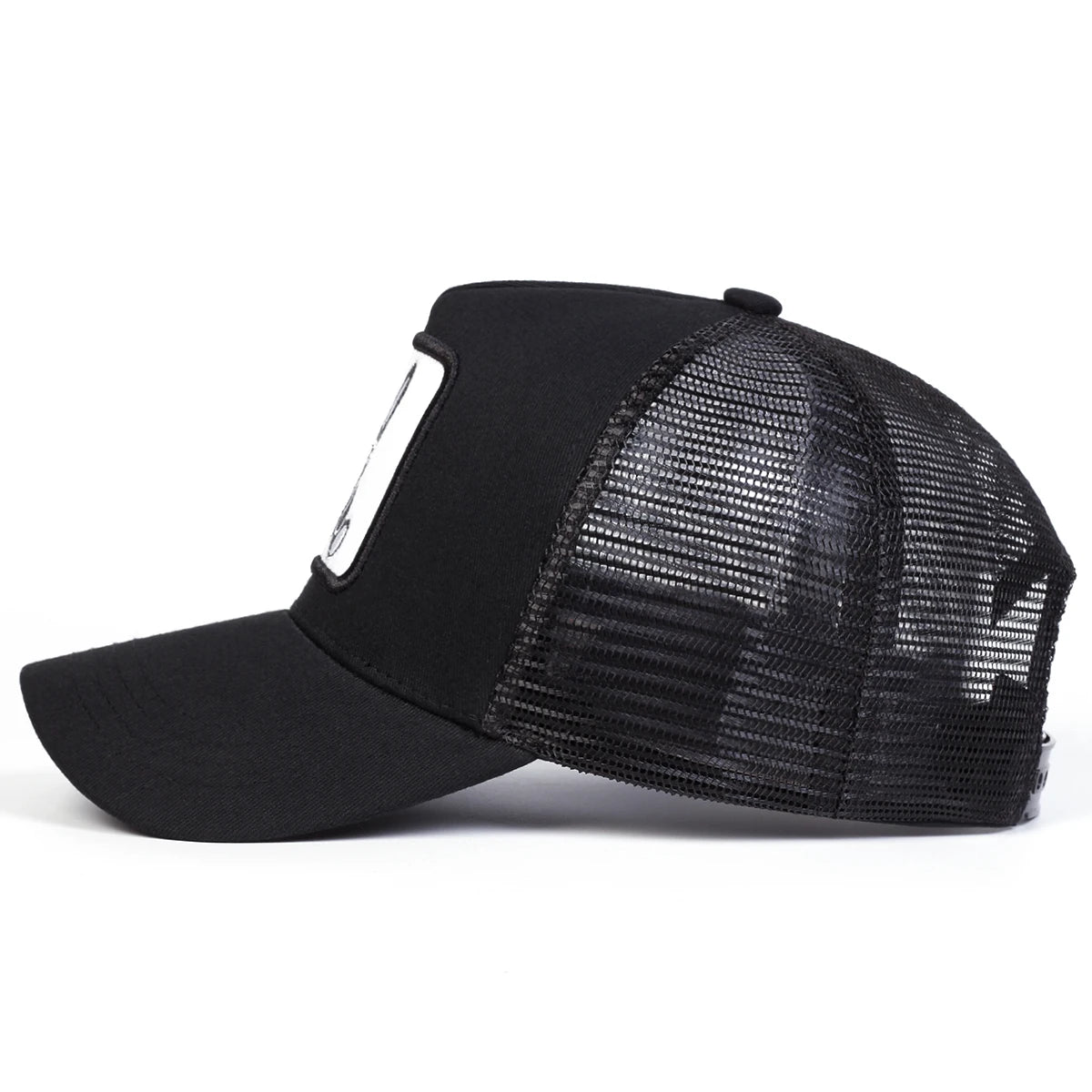 Gorra de béisbol bordada de conejo - Camionero de malla, Ajustable, Unisex