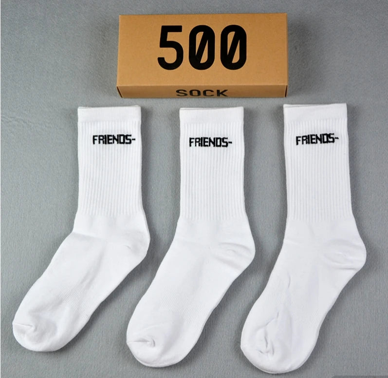 Unisex Sport Crew Socks 3-Pack – Cotton Blend, EU 36-43