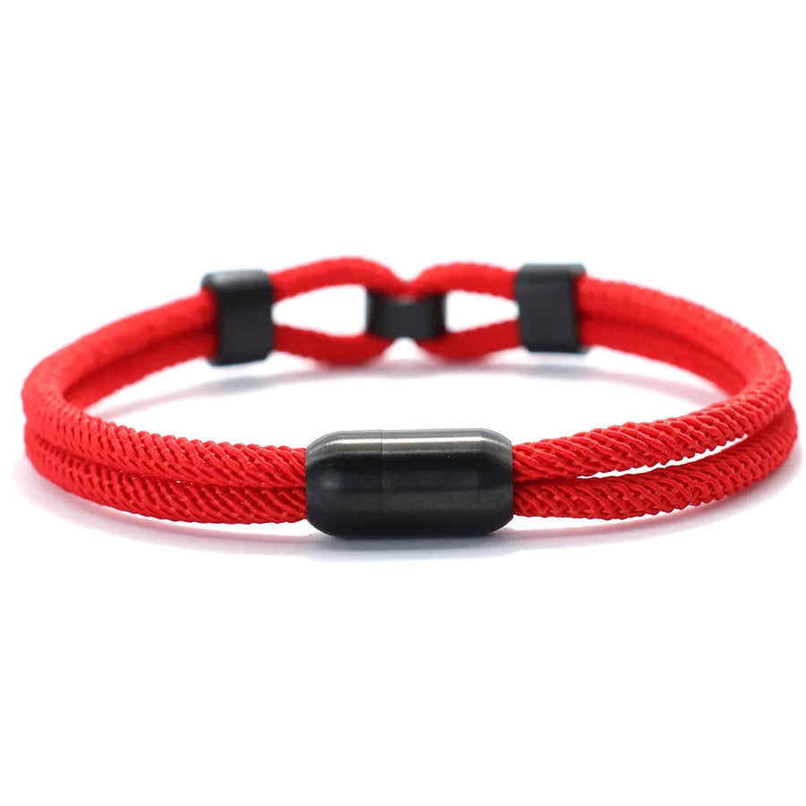 Velocity - Pulsera con cordón urbano, ajustable, unisex