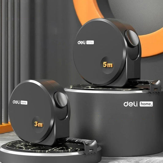 Black Steel Material Measuring Tape Mini Multifunctional Measuring Tools deideas