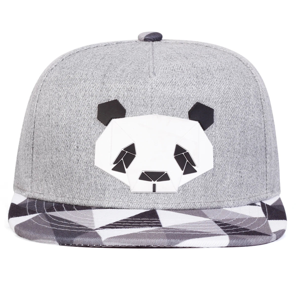 Gorra de Béisbol con Estampado de Panda - Estilo Hip-Hop, Ajustable, Unisex