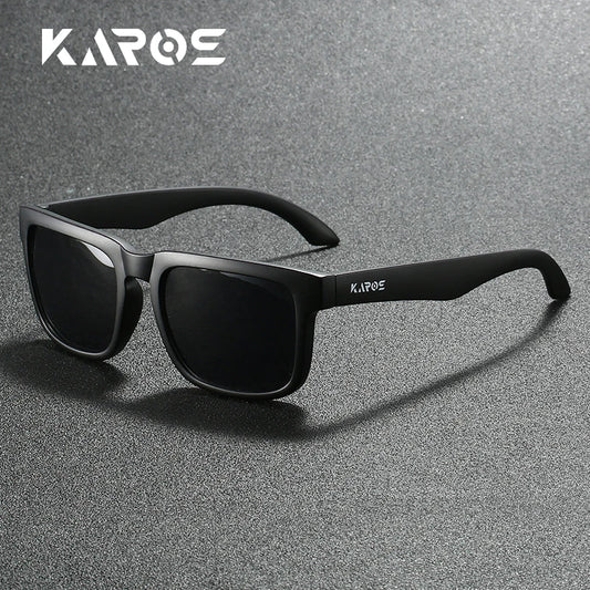 Gafas de sol cuadradas polarizadas - UV400, montura de PC, lente de espejo, 6 colores, unisex