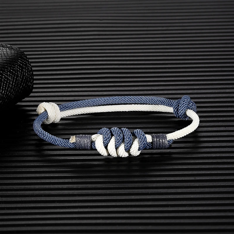 Pulsera de pareja Milan Rope - Ajustable, Unisex