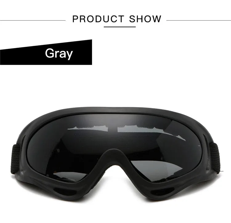Tactical Protective Goggles - Explosion-Proof, Anti-Fog, CE Certified, 6 Colors