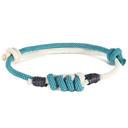 Pulsera de pareja Milan Rope - Ajustable, Unisex