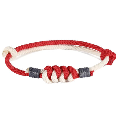 Pulsera de pareja Milan Rope - Ajustable, Unisex