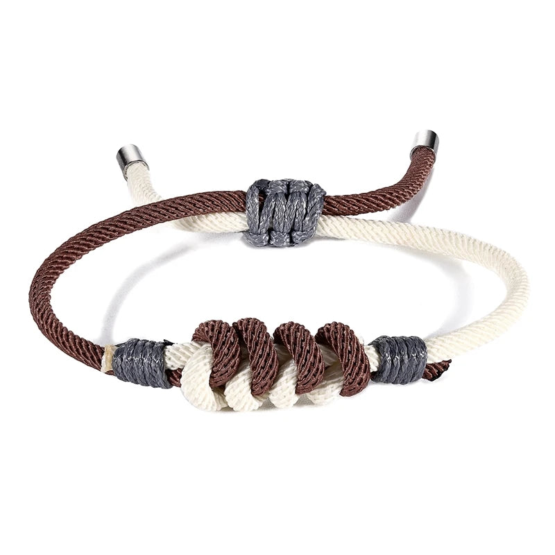 Pulsera de pareja Milan Rope - Ajustable, Unisex