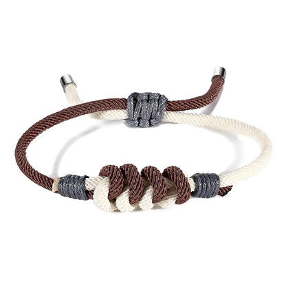 Pulsera de pareja Milan Rope - Ajustable, Unisex