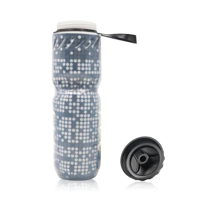 Thermal double layer water bottle keep warm cool portable for outdoor sports deideas