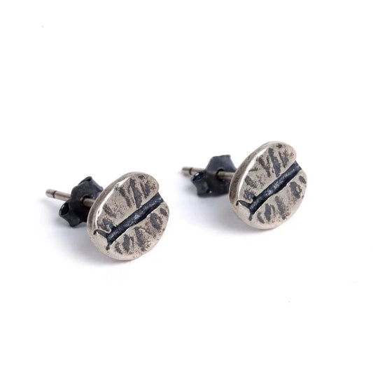 Coffee Bean Stud Earrings Punk & Vintage Style for Men & Women, Party & Wedding Jewelry deideas