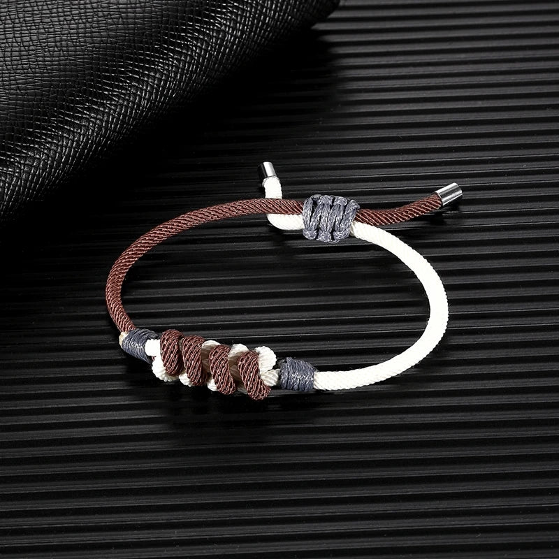 Pulsera de pareja Milan Rope - Ajustable, Unisex