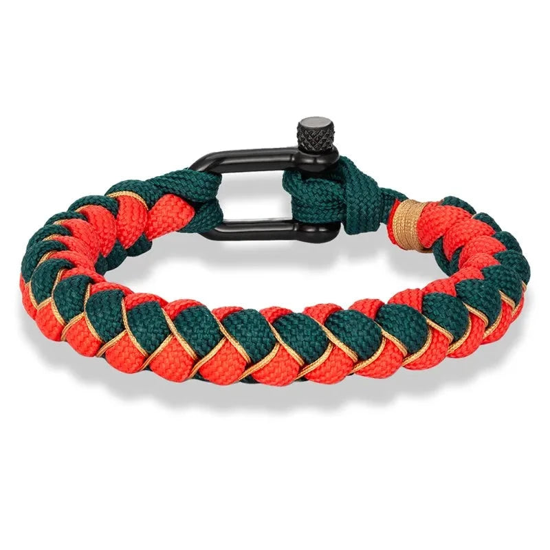 Heavy Haul Men’s U-Shape Survival Bracelet deideas