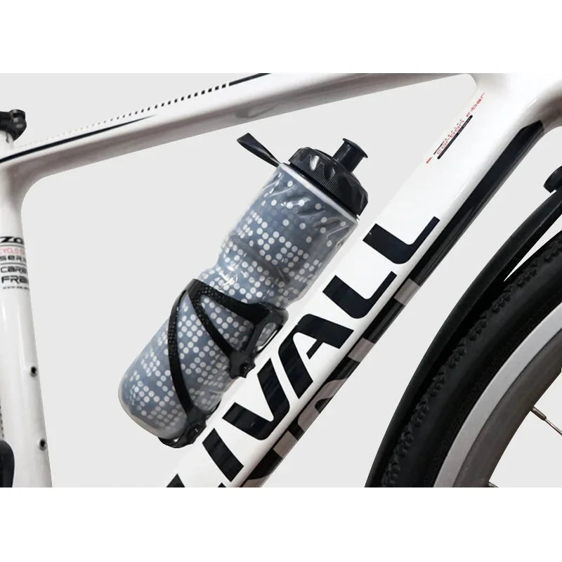 Thermal double layer water bottle keep warm cool portable for outdoor sports deideas