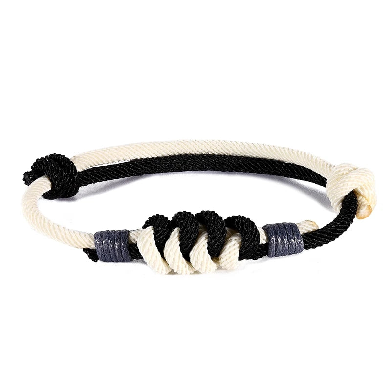 Pulsera de pareja Milan Rope - Ajustable, Unisex