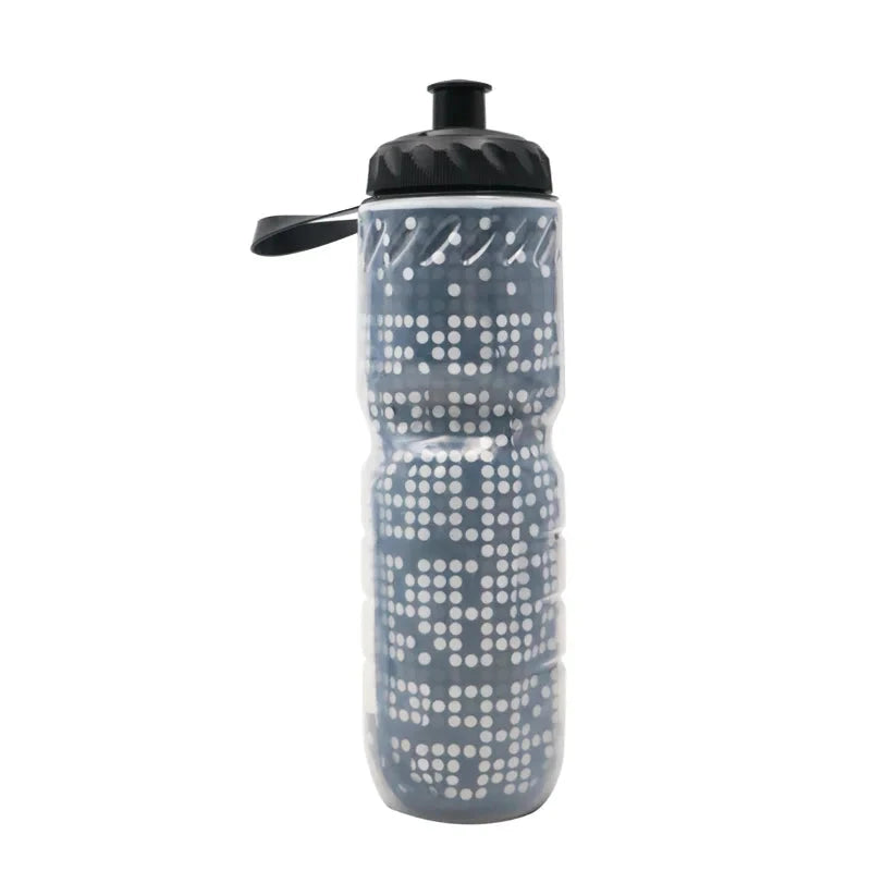 Thermal double layer water bottle keep warm cool portable for outdoor sports deideas