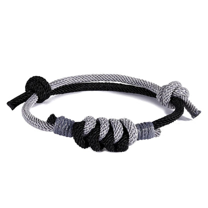 Pulsera de pareja Milan Rope - Ajustable, Unisex