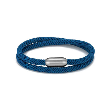 Pulsera de cuerda de aventura - Pulsera de supervivencia al aire libre con cierre magnético