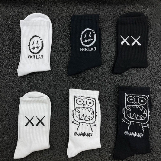 Vibe - Japanese Cotton Socks 4 Pairs