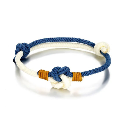 Pulsera de Cuerda Milán - Nudo Chino Ajustable, Algodón de 3mm