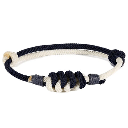 Pulsera de pareja Milan Rope - Ajustable, Unisex