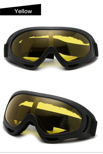 Tactical Protective Goggles - Explosion-Proof, Anti-Fog, CE Certified, 6 Colors