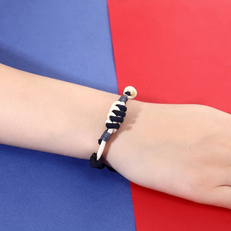Pulsera de pareja Milan Rope - Ajustable, Unisex