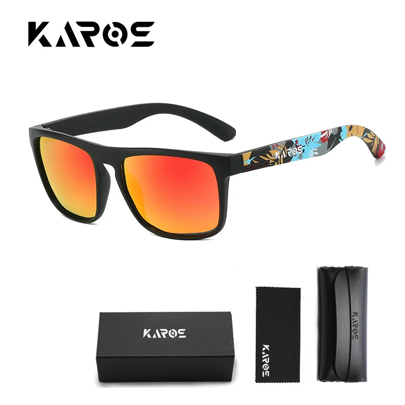 Gafas de sol deportivas polarizadas envolventes - Rendimiento UV400 para exteriores