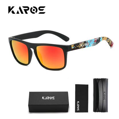 Gafas de sol deportivas polarizadas envolventes - Rendimiento UV400 para exteriores