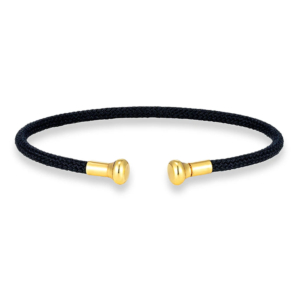 Gold-Plated Copper Cuff Bangle - Open, 58-60mm