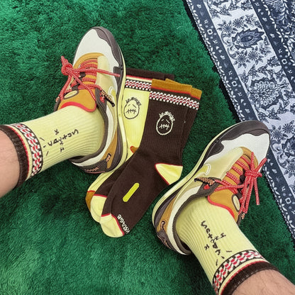 Calcetines Bandana Gráficos de Algodón, Unisex 36-43