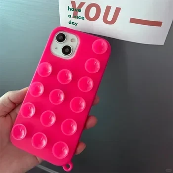 Phone Case Soft Silicone Holder for iPhone 16/15/14 deideas