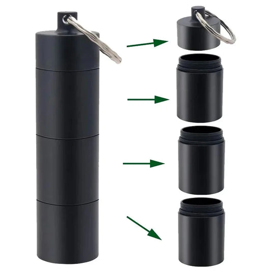 Portable Mini Pill Box  Waterproof and Sealed Organizer deideas