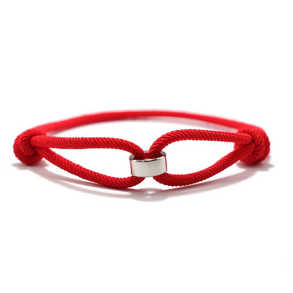 Pulsera de Cordón Trenzado – Estilo Minimalista Ajustable