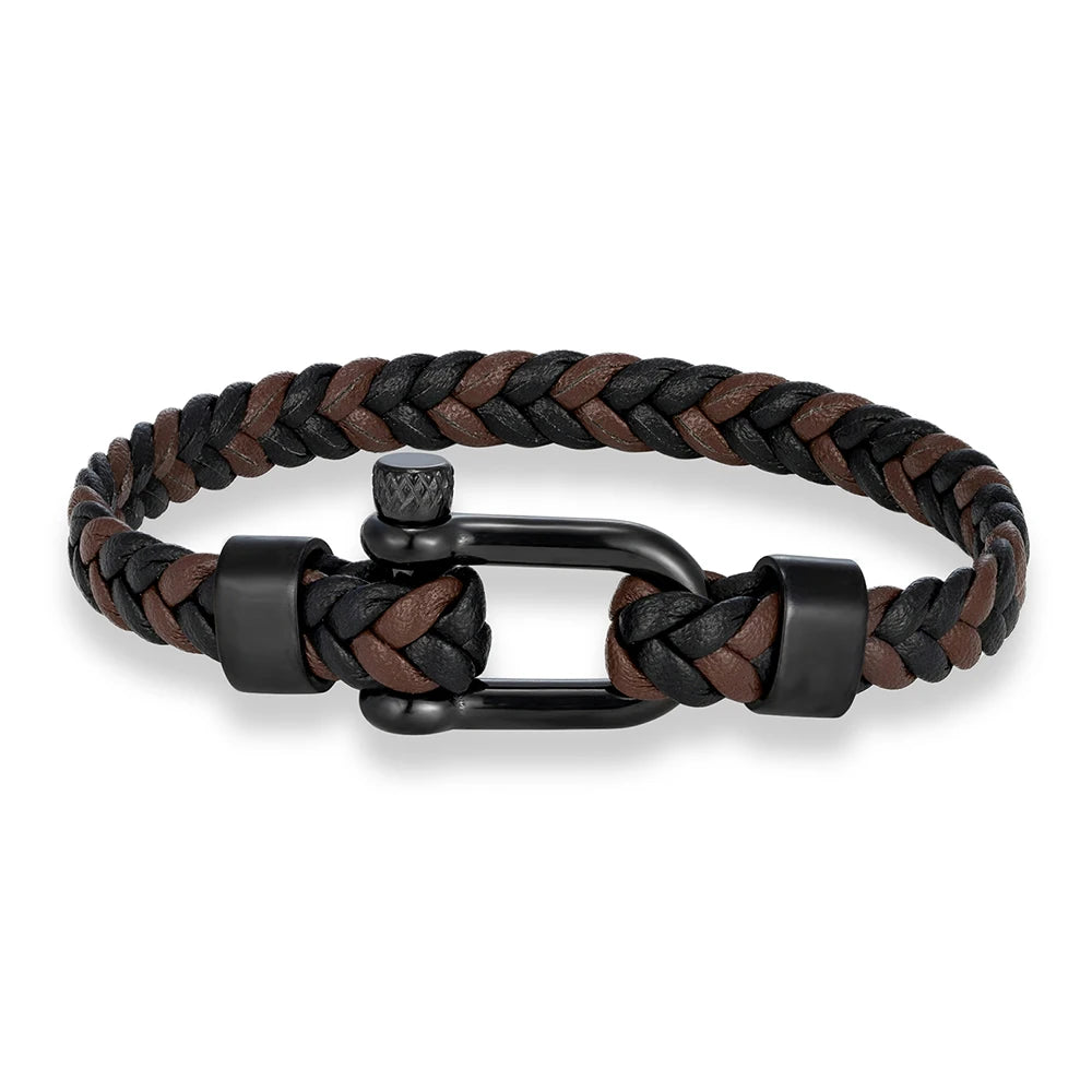 Pulsera Minimalista de Cuero - Cierre Magnético, Acero Inoxidable, 6 Colores, 4 Tamaños, Unisex