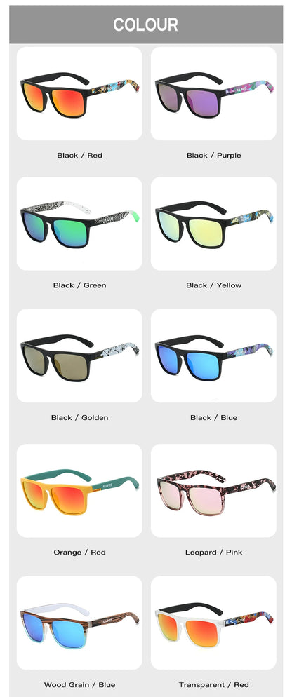 Gafas de sol deportivas camufladas polarizadas - UV400 para conducir, pescar y hacer ciclismo