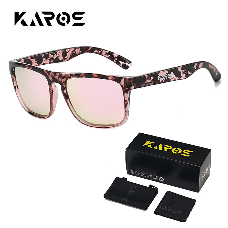 Gafas de sol deportivas polarizadas de camuflaje - Rendimiento al aire libre UV400