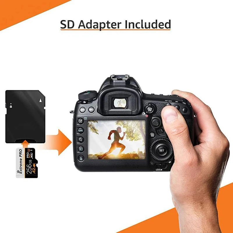 TF SD Card 2TB High Capacity Speed Mobile Storage Flash Memory deideas