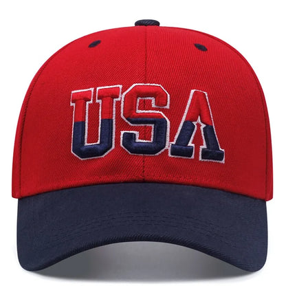 American Flag Baseball Cap, Snapback & Mesh Styles