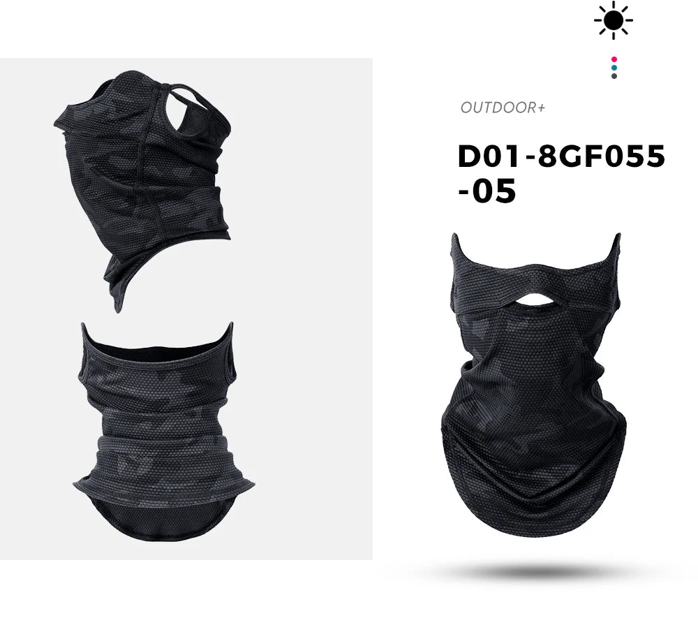 Pañuelo refrescante Summer Ice Cool - Braga de cuello con protección UV para senderismo, ciclismo y deportes al aire libre
