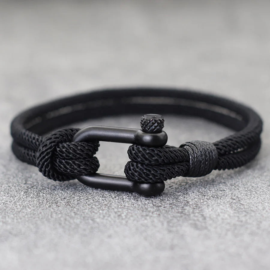 New Rope Bracelet Men Detachable Buckle Nautical Wrap Braclet Grade A 4mm Thread Outdoor Sports Fabric Braslet Armband Herren deideas