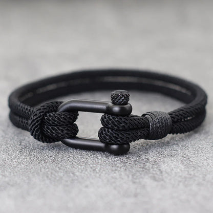 New Rope Bracelet Men Detachable Buckle Nautical Wrap Braclet Grade A 4mm Thread Outdoor Sports Fabric Braslet Armband Herren deideas