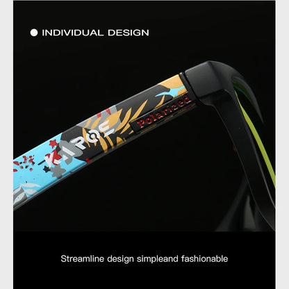 Gafas de sol deportivas polarizadas envolventes - Rendimiento UV400 para exteriores