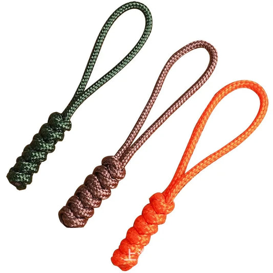 Handmade Snake Knot Paracord Zipper Pull  Durable Replacement & Bag Accessory deideas