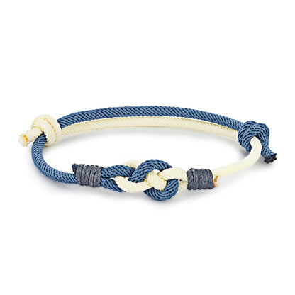 Lucky Knot Rope Bracelet - Adjustable, Unisex