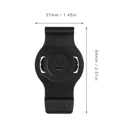 Silicone Bike Watch Mount - Universal Handlebar Holder, 22-35mm, Smartwatch Compatible