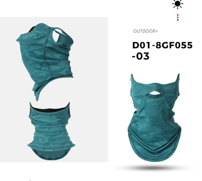 Pañuelo refrescante Summer Ice Cool - Braga de cuello con protección UV para senderismo, ciclismo y deportes al aire libre