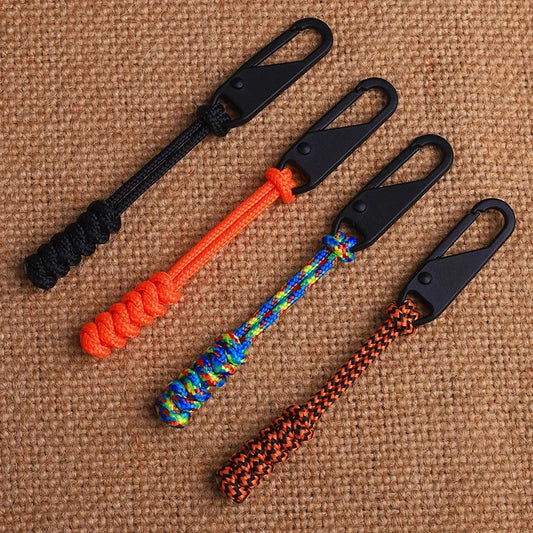 Handmade Snake Knot Paracord Zipper Pull  Durable Replacement & Bag Accessory deideas