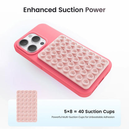 Sticky Grip Silicone Suction Case Secure, Non-Slip Mount for iPhone deideas
