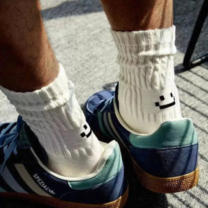 Men's Cushioned Cotton Crew Socks – Work, Running & Cycling
