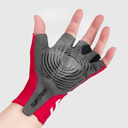 Half Finger Cycling Gloves - Padded, Anti-Sweat, Breathable, 6 Colors, S-XL